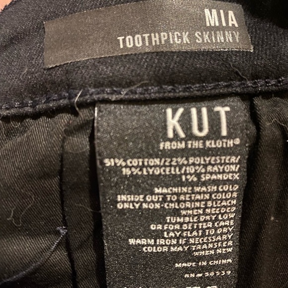 Kut From The Kloth MIA Toothpick skinny jeans with stars - Picture 5 of 7